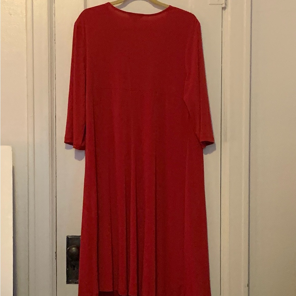Red George Dress - Picture 2 of 6